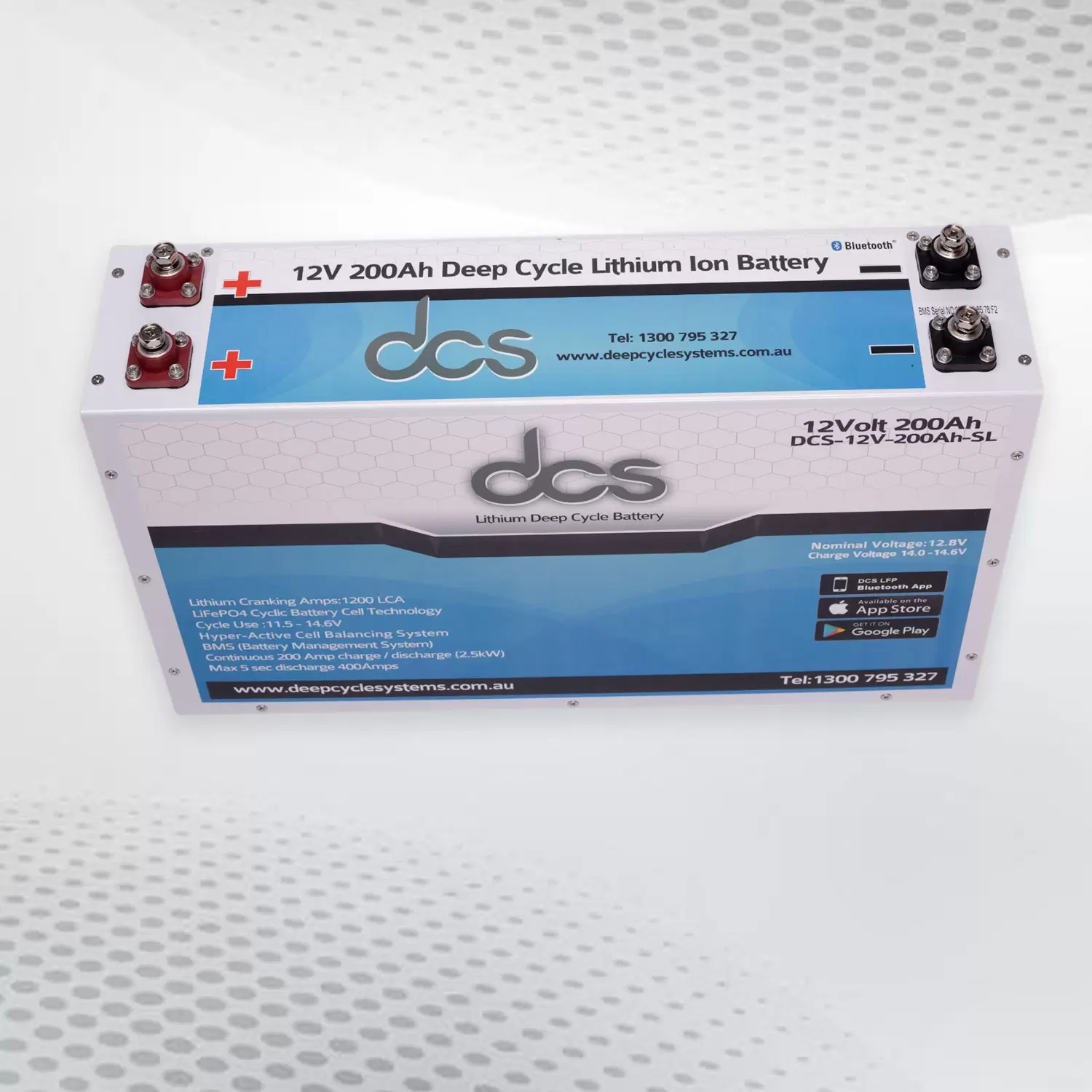 Slimline lithium battery
