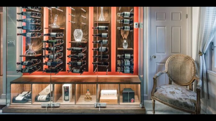 Modern Wine Rack Sunshine Coast