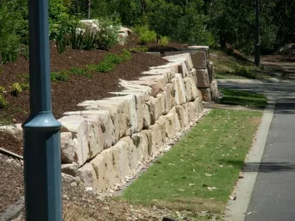 boulder retaining walls Brisbane
